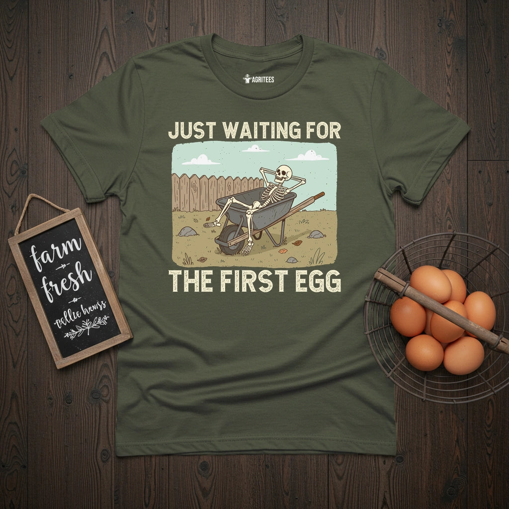 Waiting For The First Egg T-Shirt