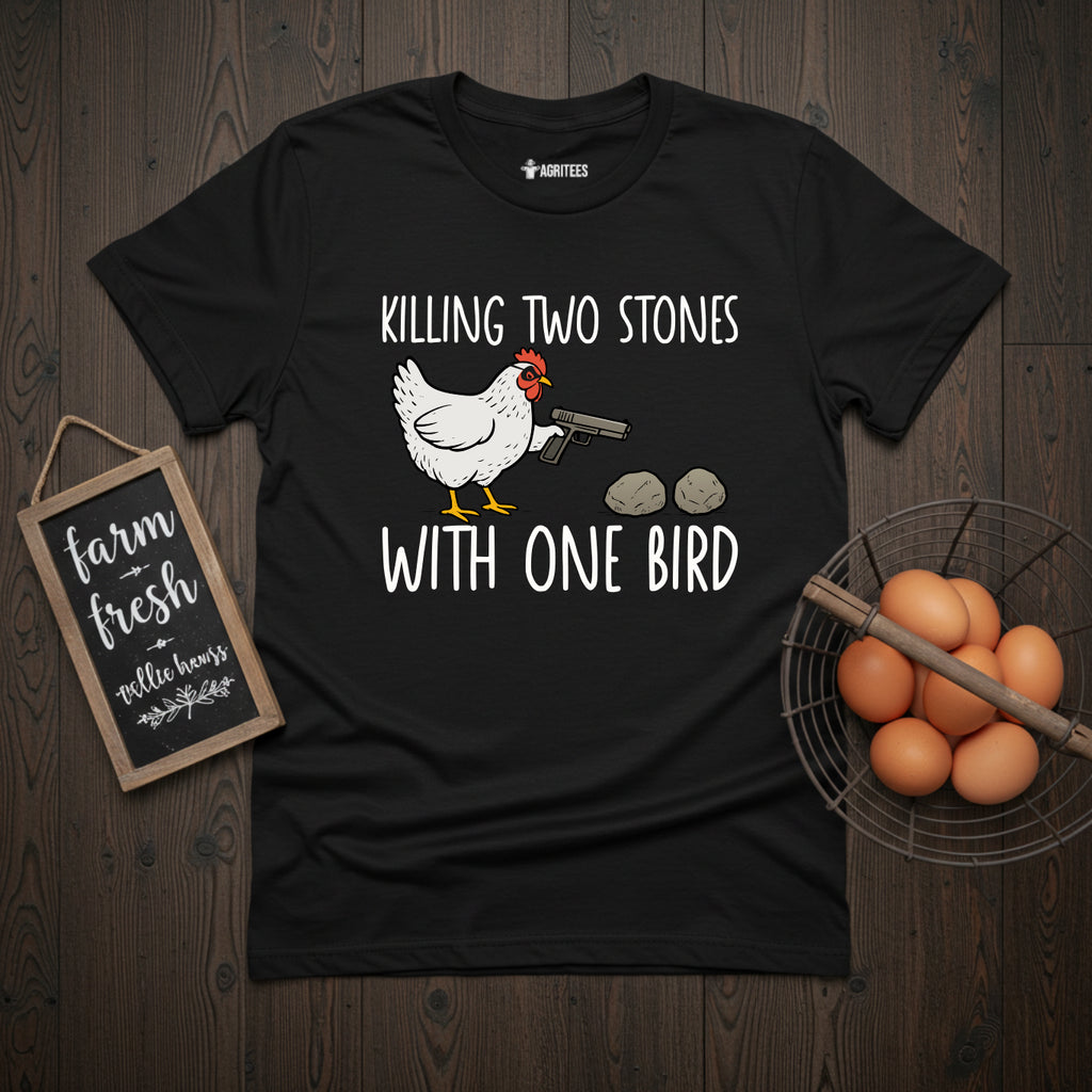 Killing Two Stones With One Bird T-Shirt