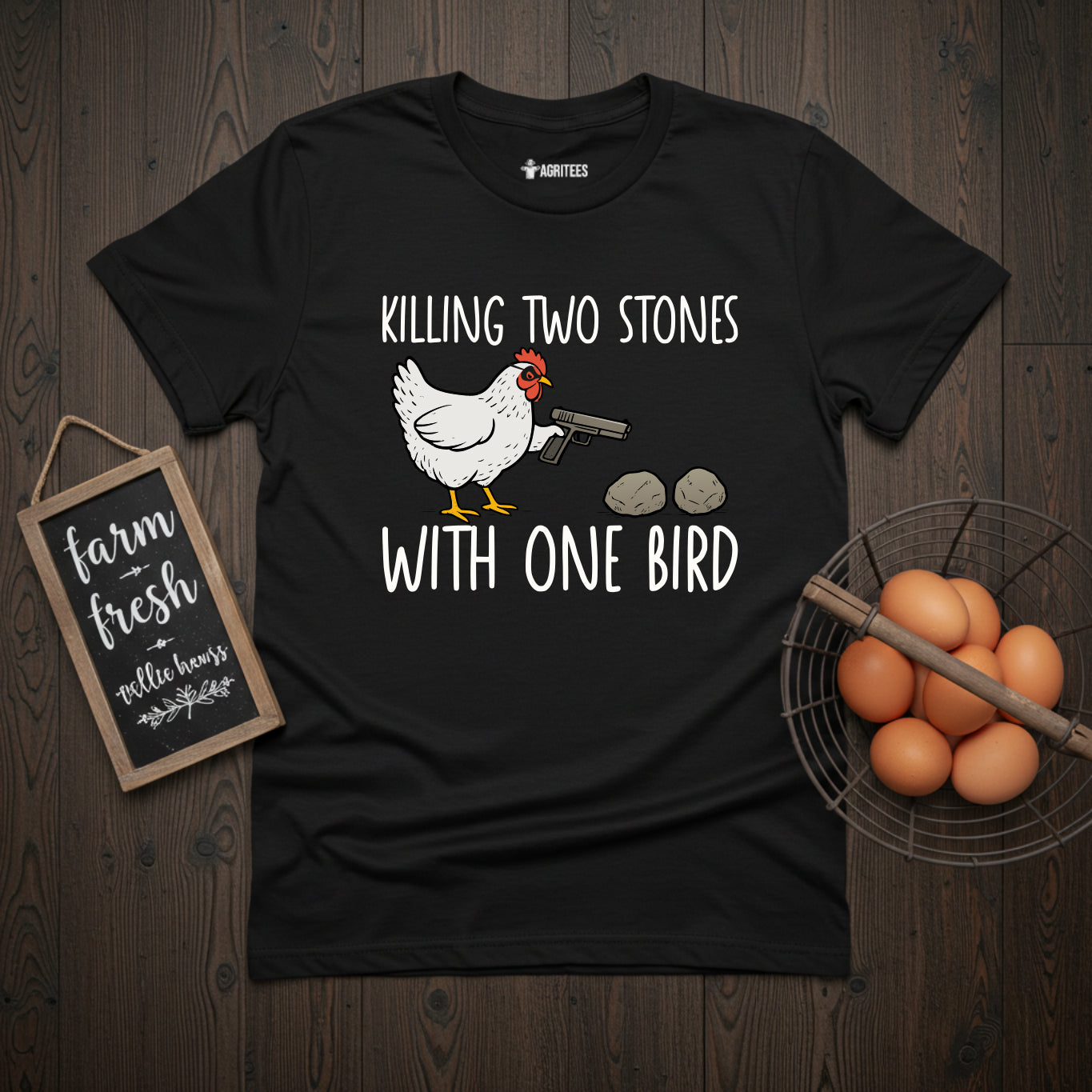 Killing Two Stones With One Bird T-Shirt