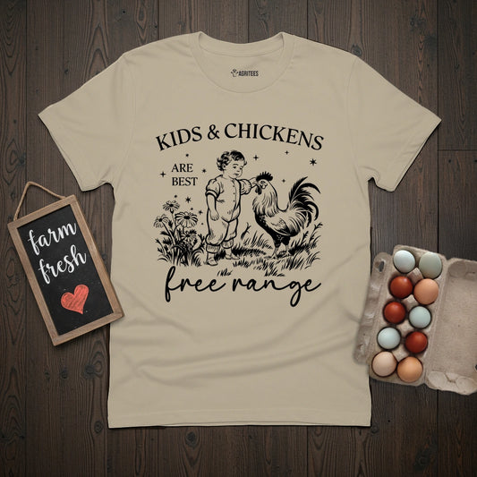 Kids and Chickens T-Shirt