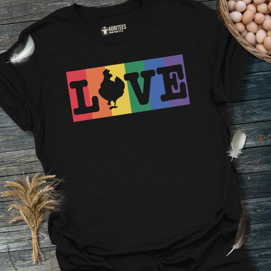 LGBT Supporter Chicken Lover T-Shirt