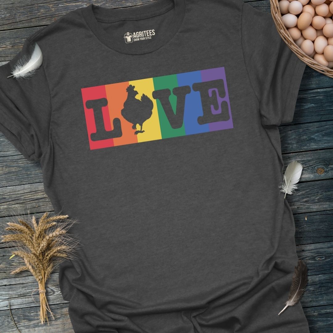 LGBT Supporter Chicken Lover T-Shirt