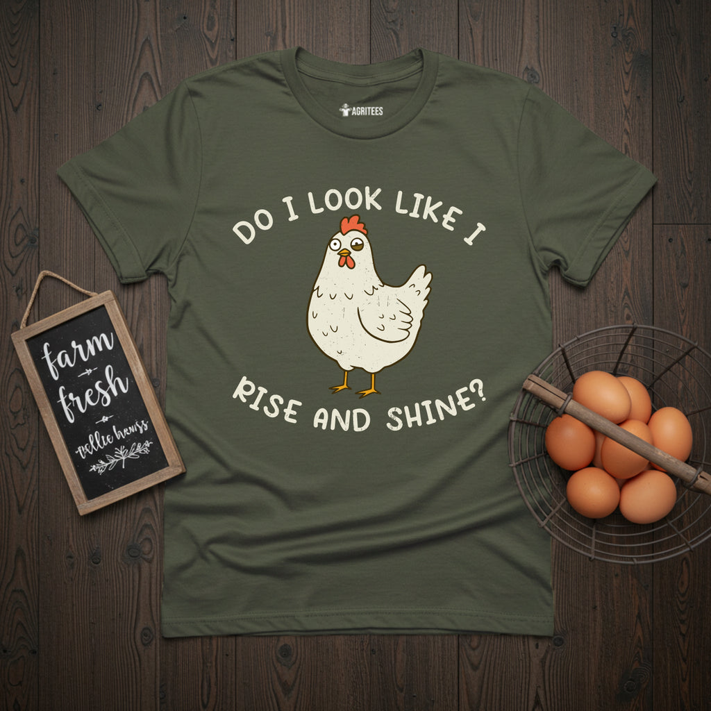 Do I Look Like I Rise and Shine? T-Shirt