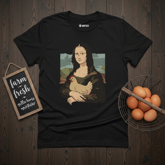 Mona Lisa Chicken T-Shirt