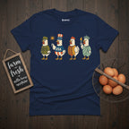 Patriotic Chickens 4th Of July T-Shirt