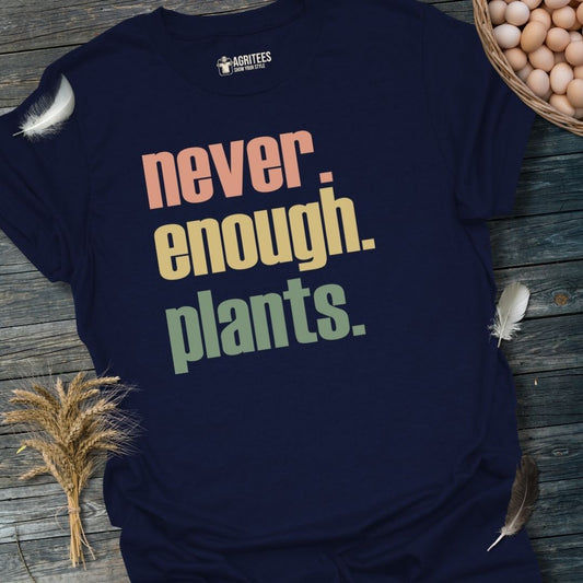 Never Enough Plants Retro T-Shirt