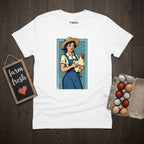 Pin-up Farmer Girl T-Shirt