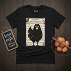 Public Defecation Chicken T-Shirt