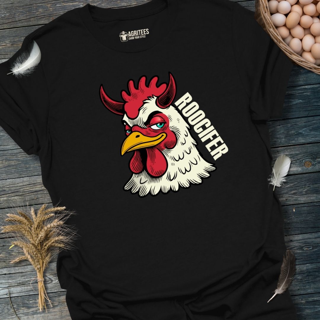 Funny Rooster Roocifer T-Shirt