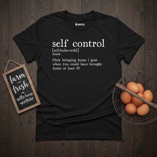 Self Control Goat T-Shirt