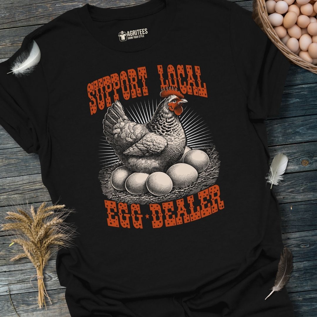 Support Local Egg Dealer Western Hen T-Shirt