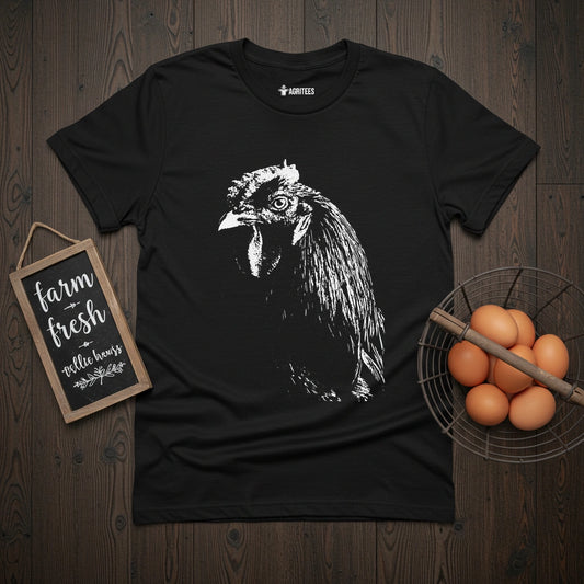 High Contrast Your Own Chicken T-Shirt
