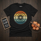 Retro Tractor Wheel T-Shirt