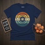 Retro Tractor Wheel T-Shirt
