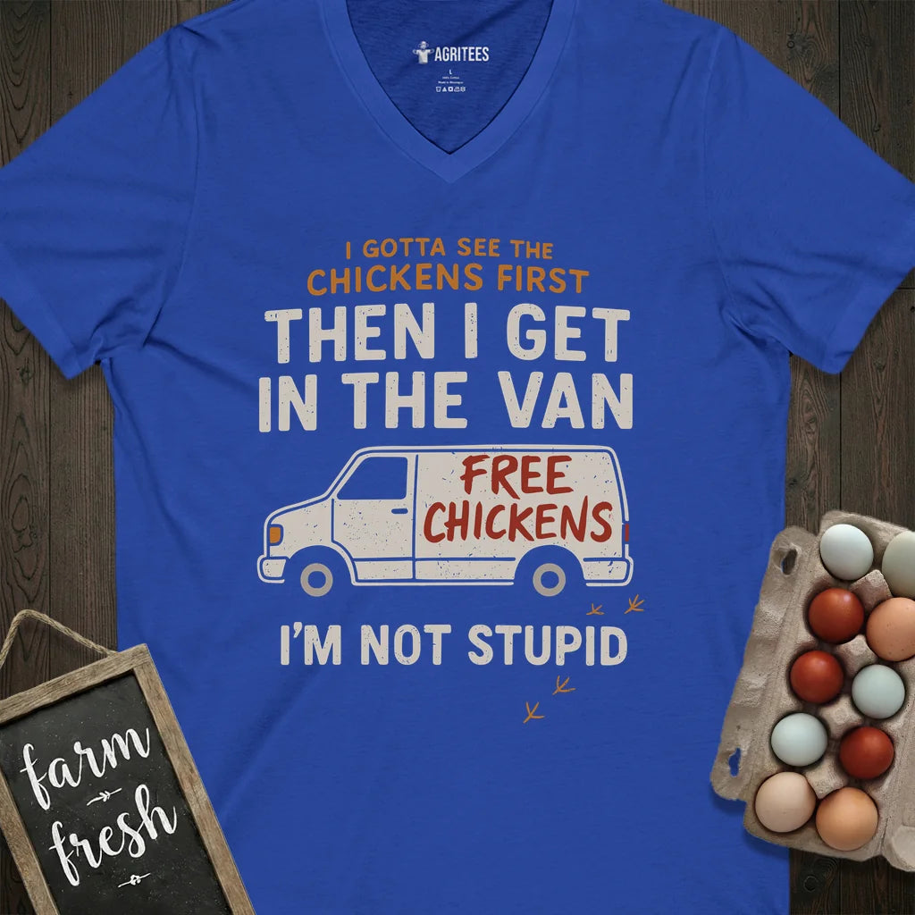 I'm Not Stupid V-Neck
