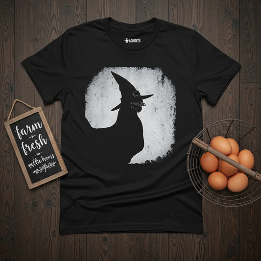 Vintage Chicken Witch T-Shirt