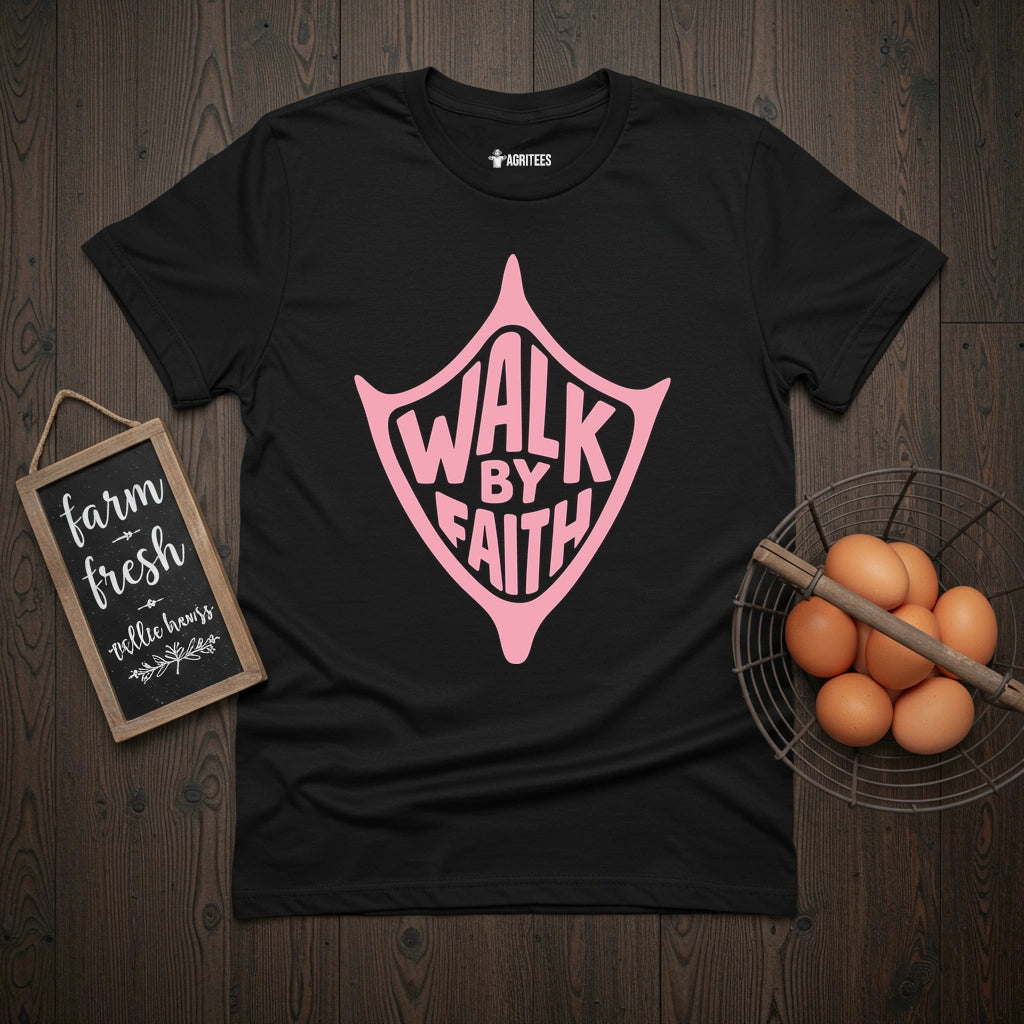 Walk By Faith Duck T-Shirt