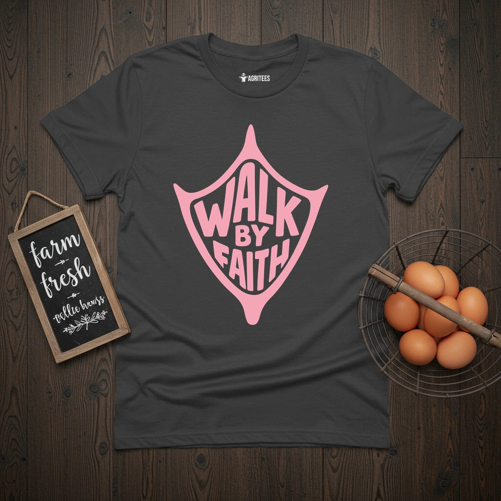 Walk By Faith Duck T-Shirt