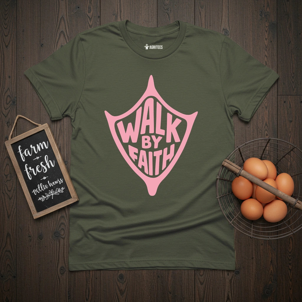 Walk By Faith Duck T-Shirt