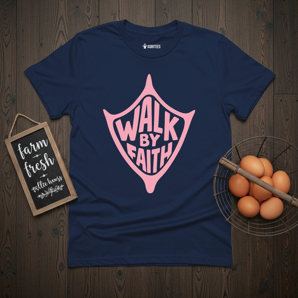 Walk By Faith Duck T-Shirt