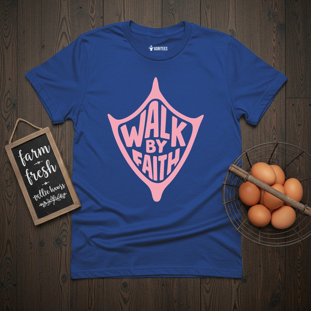 Walk By Faith Duck T-Shirt