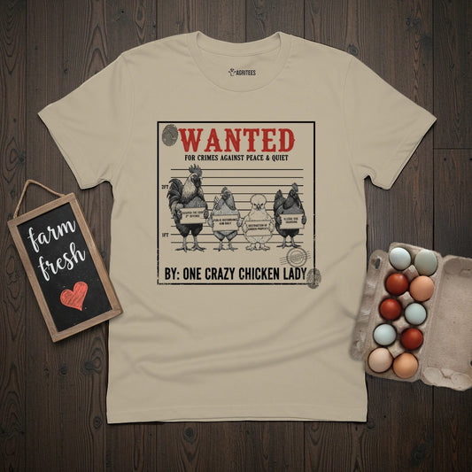 Wanted For Crimes T-Shirt