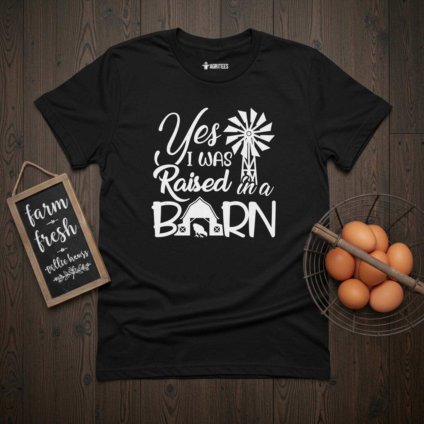 Yes I Was Raised In A Barn T-Shirt
