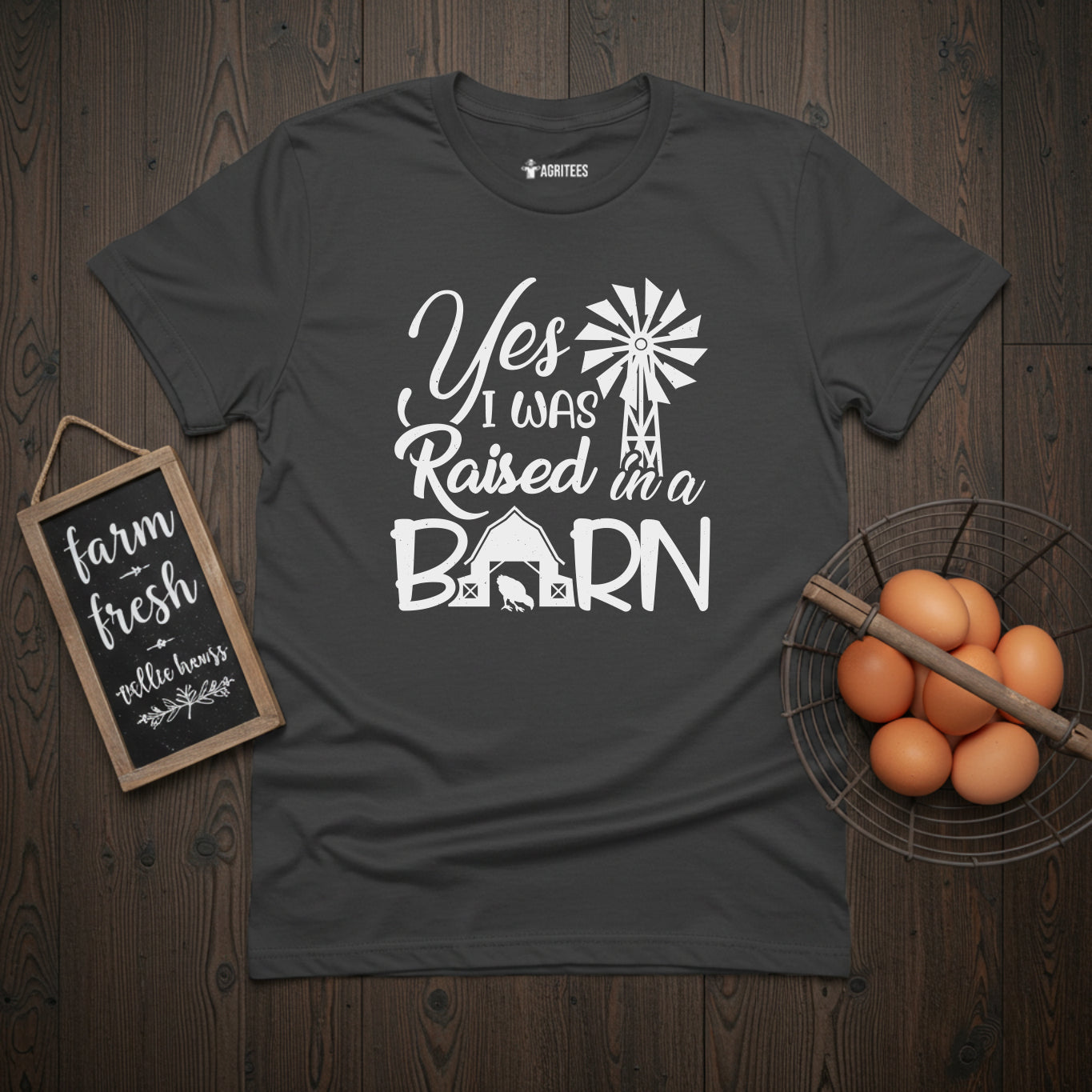 Yes I Was Raised In A Barn T-Shirt