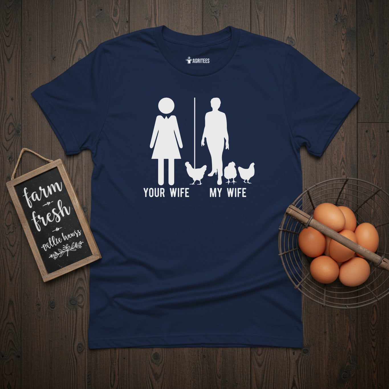 Your Wife My Wife Chicken Lovers T-Shirt
